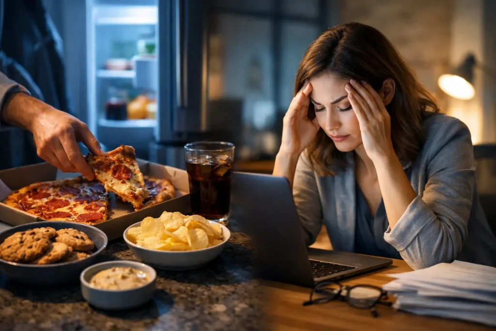 Late Hunger vs Stress and What Your Body Needs