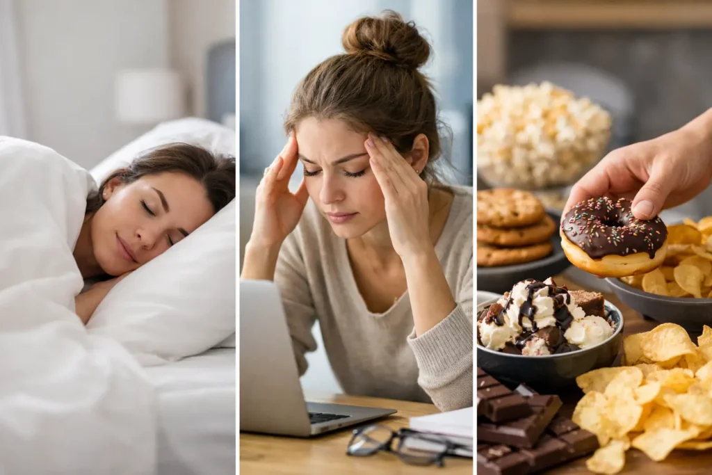 The Connection Between Sleep, Stress and Emotional Eating